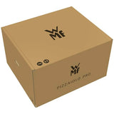 WMF Pizzaiolo Pro Pizzaofen, 400°C Backtemperatur, großer Pizzastein (Ø 40 cm), automatische Drehmechanik, integrierte Temperaturüberwachung für perfekte Ergebnisse in 90 Sek., Gas Pizzaofen, schwarz