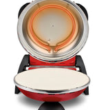 G3 Ferrari G10006 Pizza Äußern Vergnügen, Ofen Pizza, 1200 W, 400°C, Rot